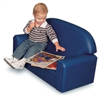 Toddler Vinyl Upholstery Sofa